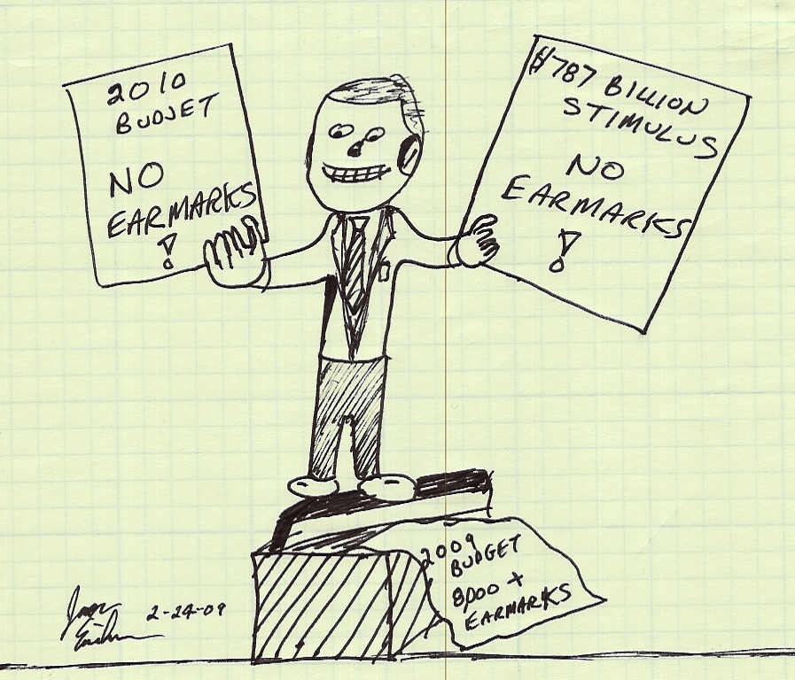 obamanomics-2-24-09 No Earmarks!?!